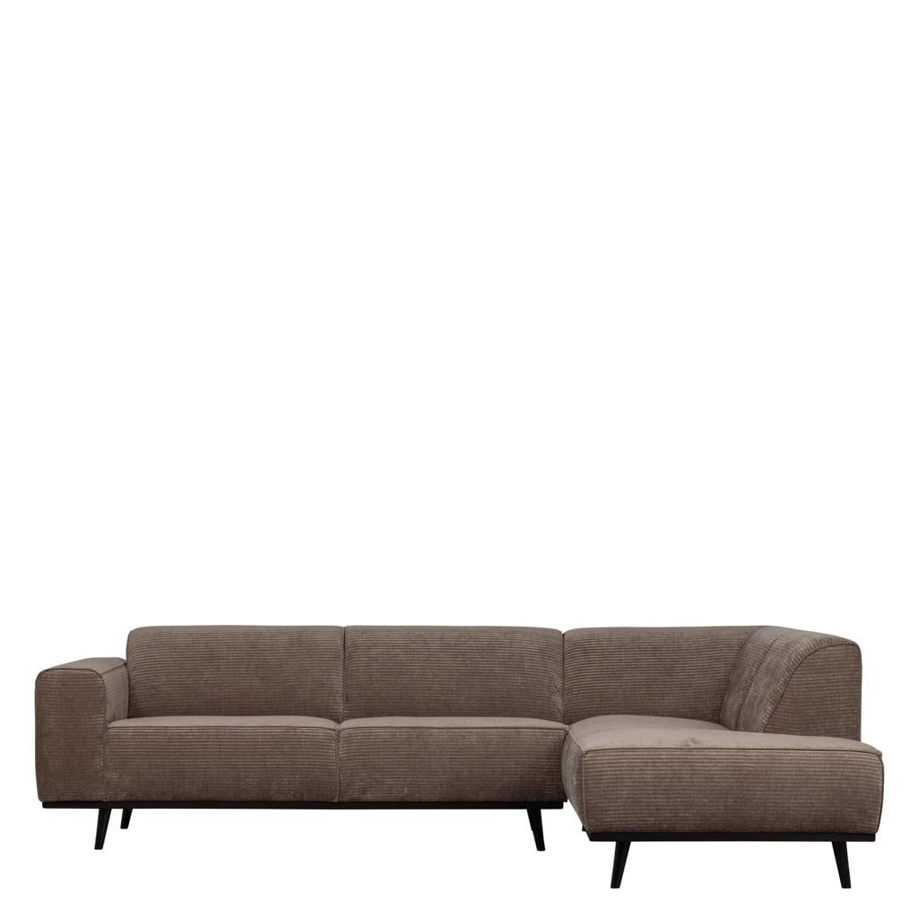 WOOOD hoekbank rechts - taupe