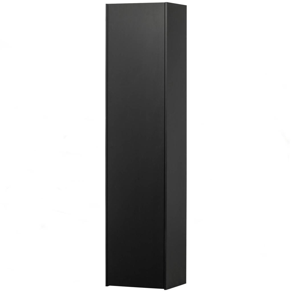 WOOOD WOOOD Teun Opbergkast - Grenen - Diepzwart - 188x44x35
