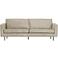 WOOOD 2,5-zitsbank - beige