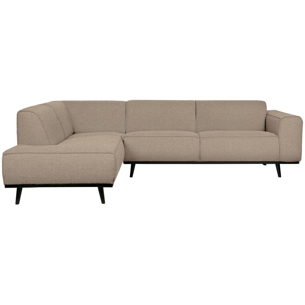 WOOOD WOOOD Statement Hoekbank Links - Chenille - Velvet Taupe
