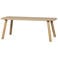 WOOOD Tablo Eettafel Deens Ovaal 180x100 - Eiken - Transparant