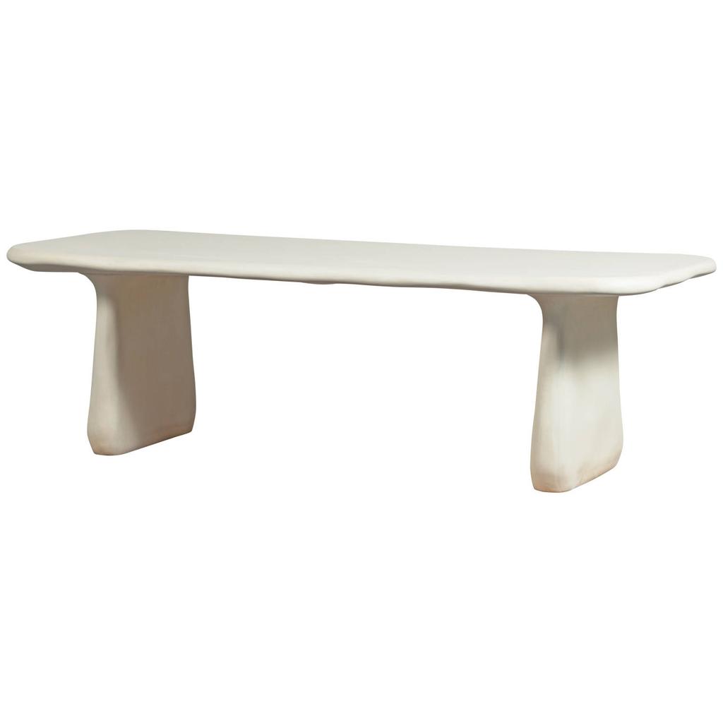 WOOOD WOOOD Loggia Eettafel - Polymeer - Naturel - 75x240x100