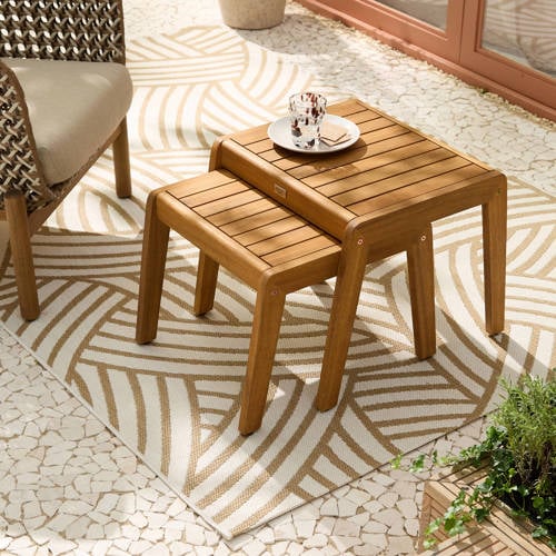 NOUS Garden salontafel Alvor (set van 2) afbeelding