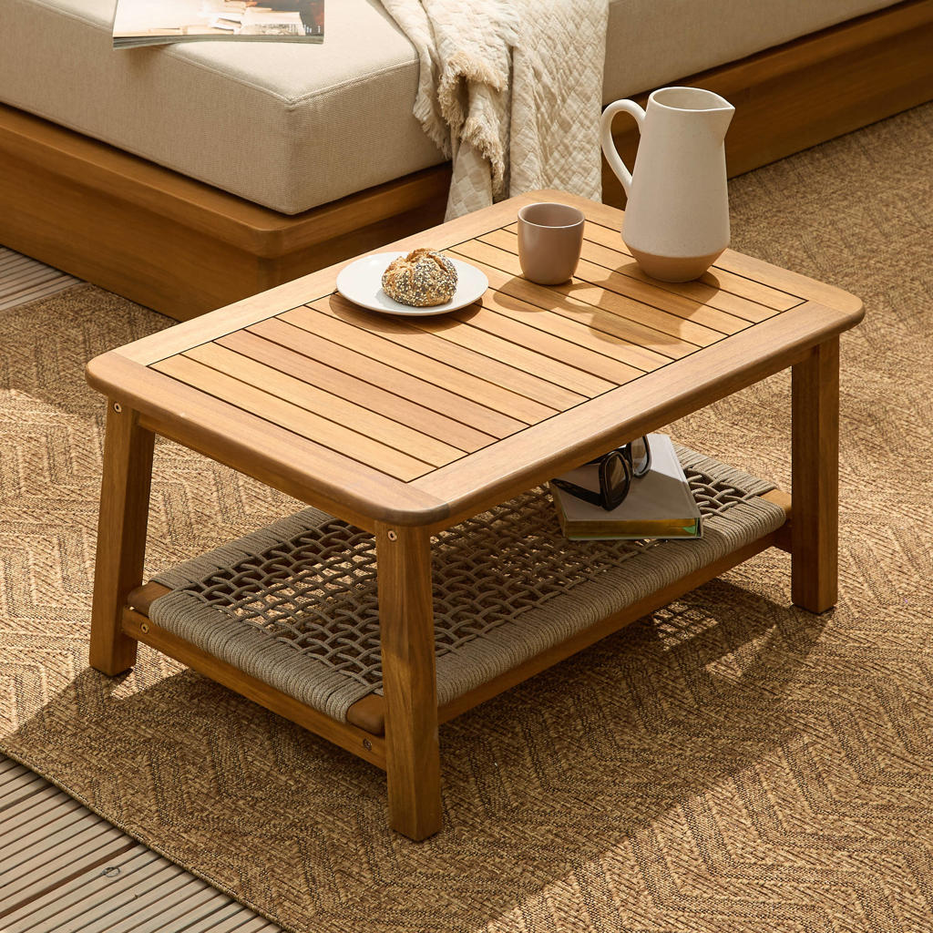 NOUS Garden salontafel Fontao (80x50 cm)