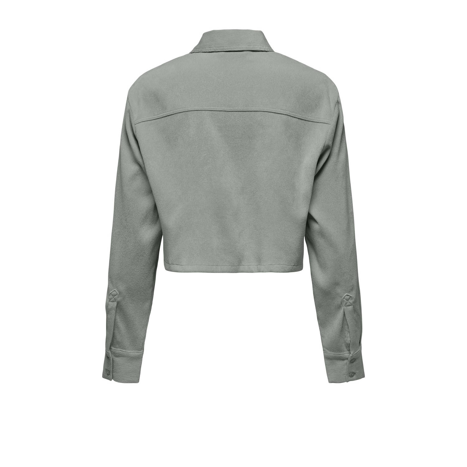 ONLY blouse grijsgroen