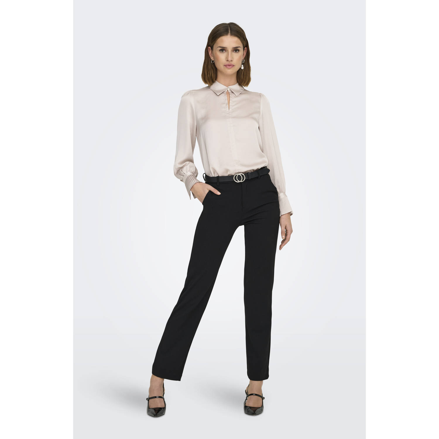 ONLY blouse lichtgrijs