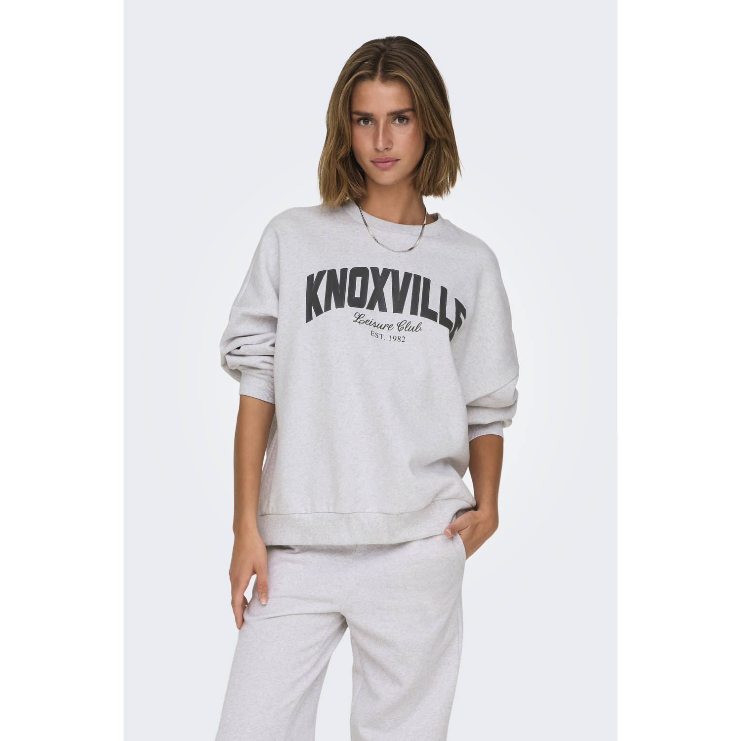 ONLY sweater lichtgrijs