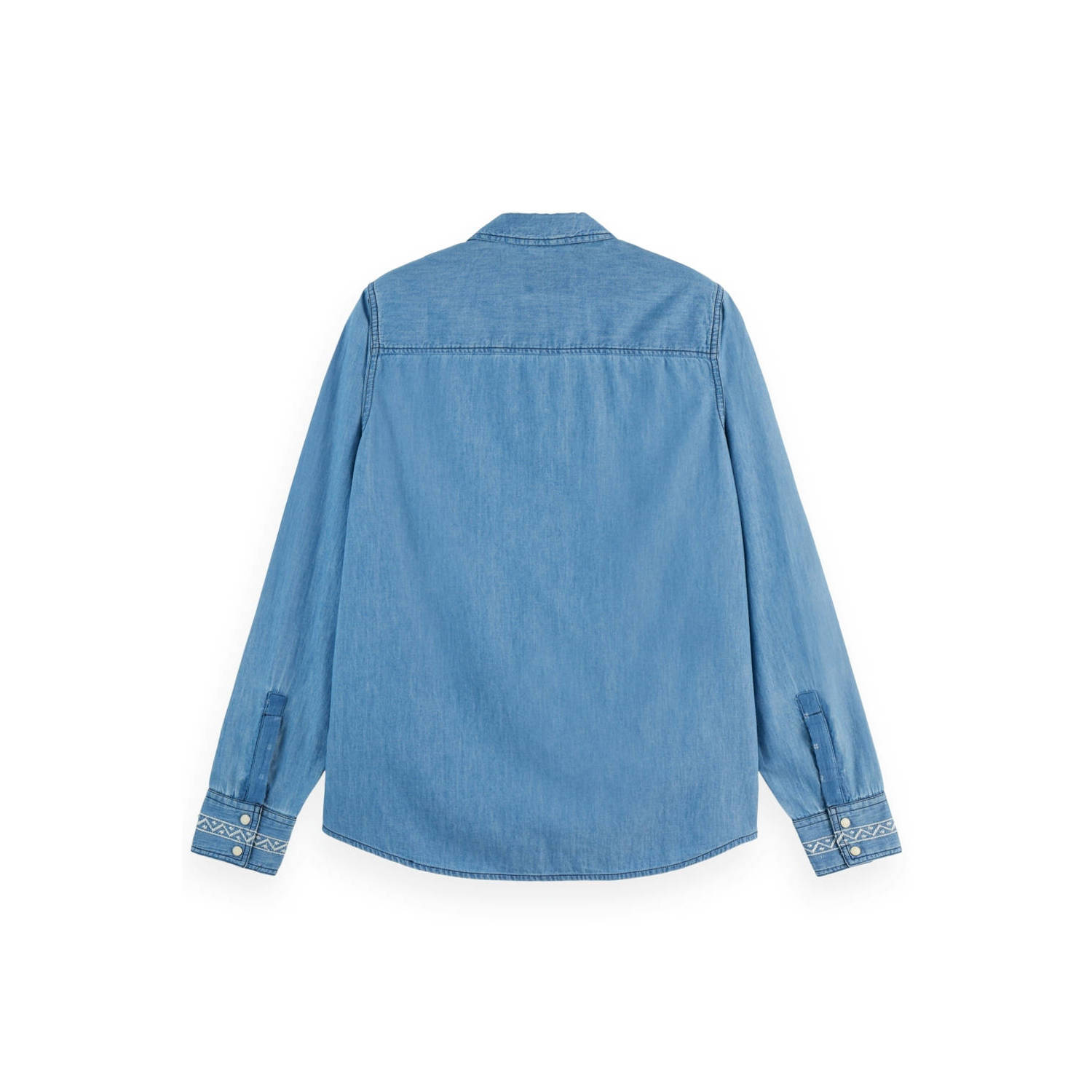 Scotch & Soda blouse light blue denim
