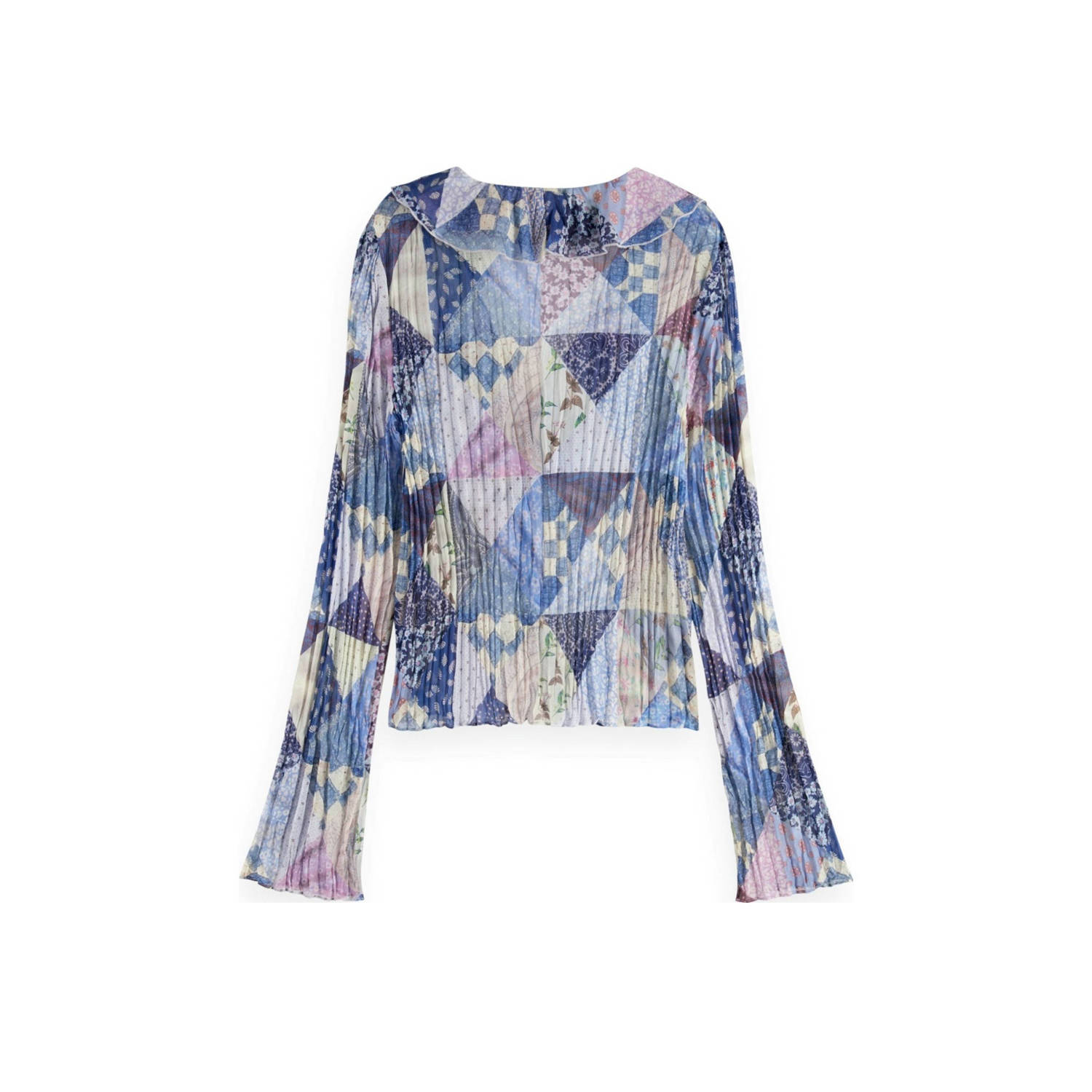 Scotch & Soda blousetop blauw