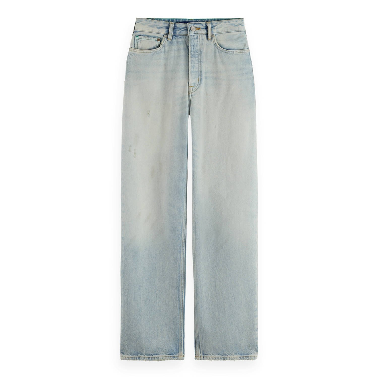 Scotch & Soda Authentieke Straight Jeans Blue Dames