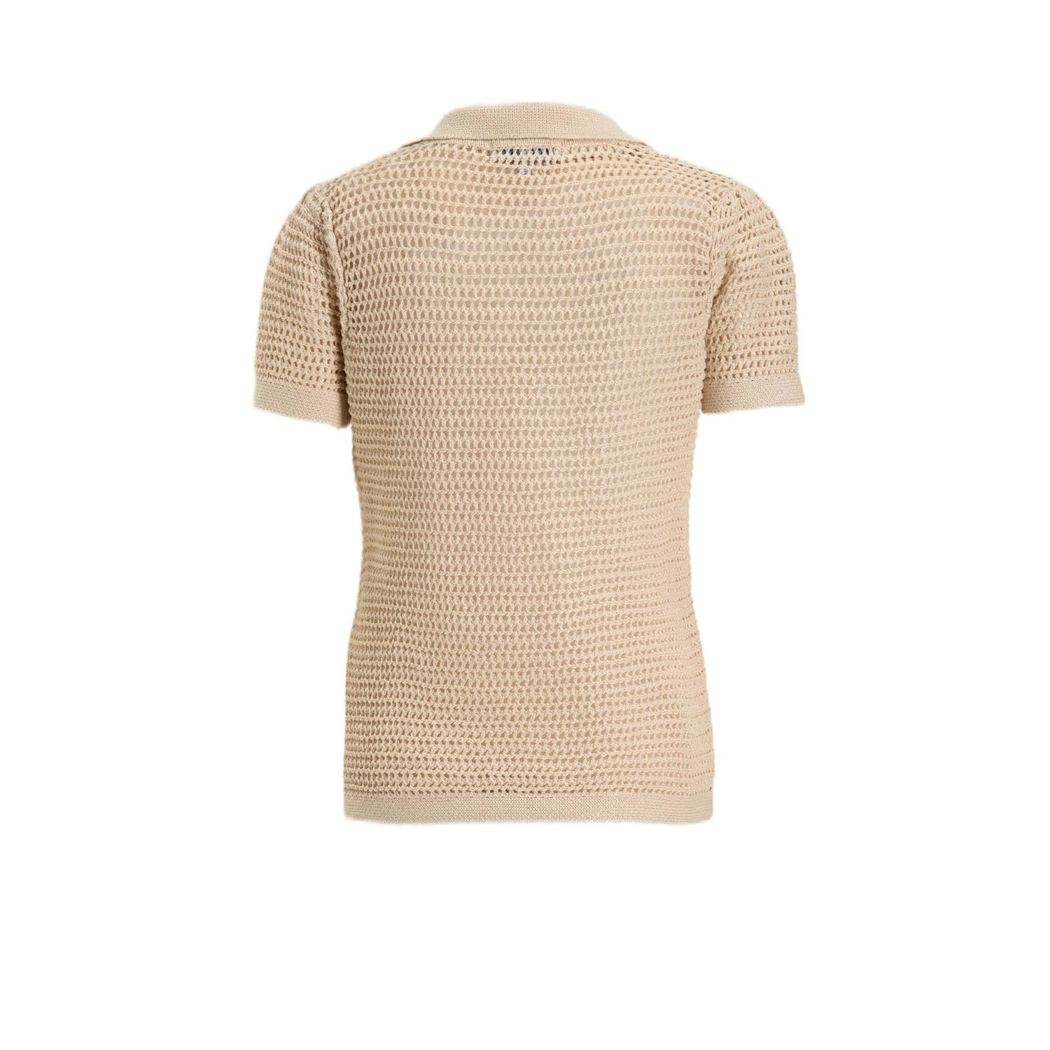 anytime crochet polo beige
