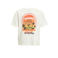 Me & My Monkey overzised T-shirt met printopdruk off-white