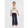 Me & My Monkey boxy T-shirt met printopdruk wit