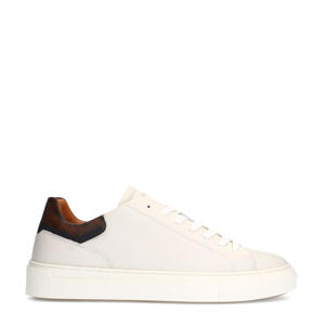 leren sneakers ecru