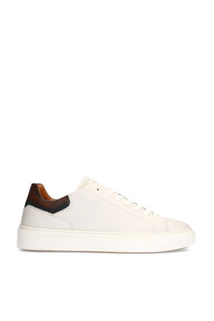leren sneakers ecru