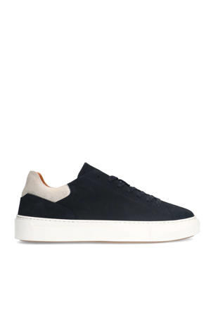 nubuck sneakers zwart