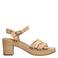 No Stress suède sandalen beige