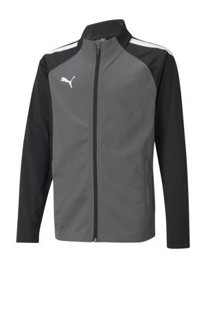 sportvest teamLIGA grijs/zwart