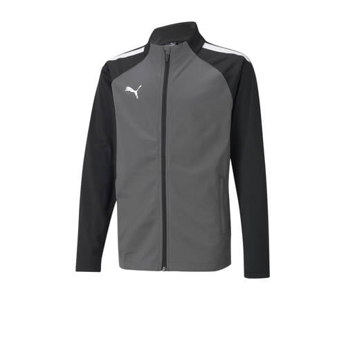 Puma sportvest teamLIGA grijs/zwart afbeelding