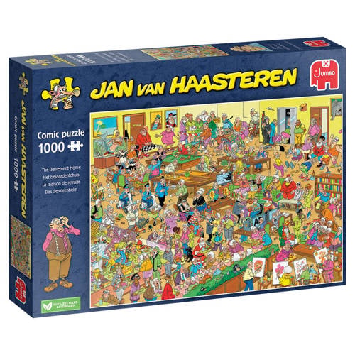 Jan van Haasteren Het Bejaardentehuis (1000) afbeelding