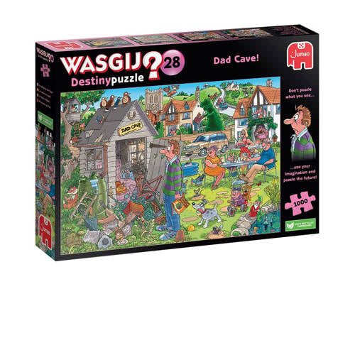 Wasgij Destiny 28 - De Mancave Van Pa! (1000) afbeelding