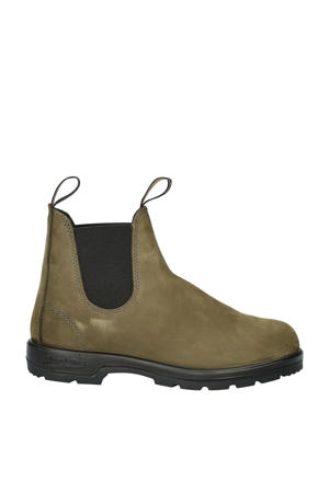 2442 Classic nubuck chelsea boots kaki