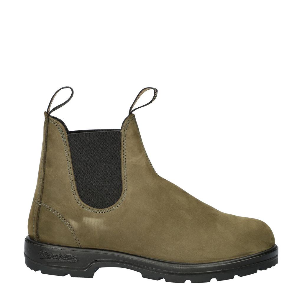 Kakikleurige dames Blundstone 2442 Classic nubuck chelsea boots