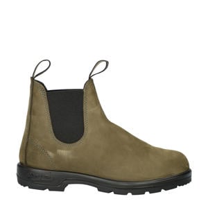 2442 Classic nubuck chelsea boots kaki