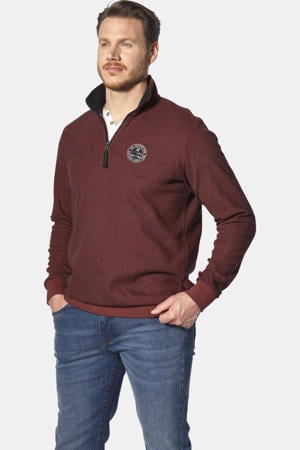 sweater MARKWARD Plus Size donkerrood