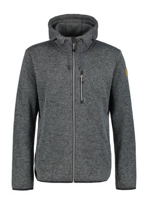 outdoor vest Manawa donkergrijs