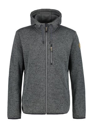 outdoor vest Manawa donkergrijs