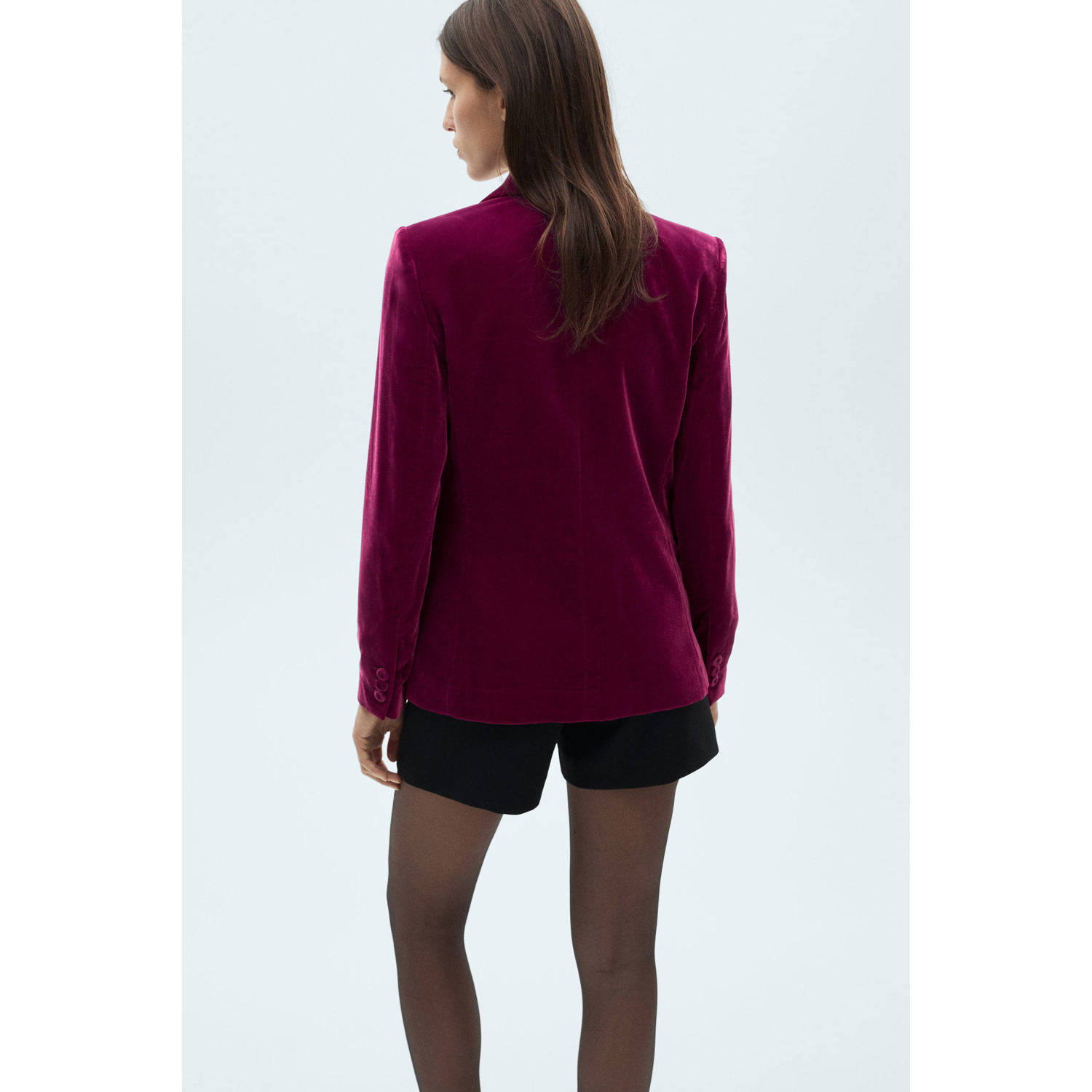 Mango fluwelen blazer