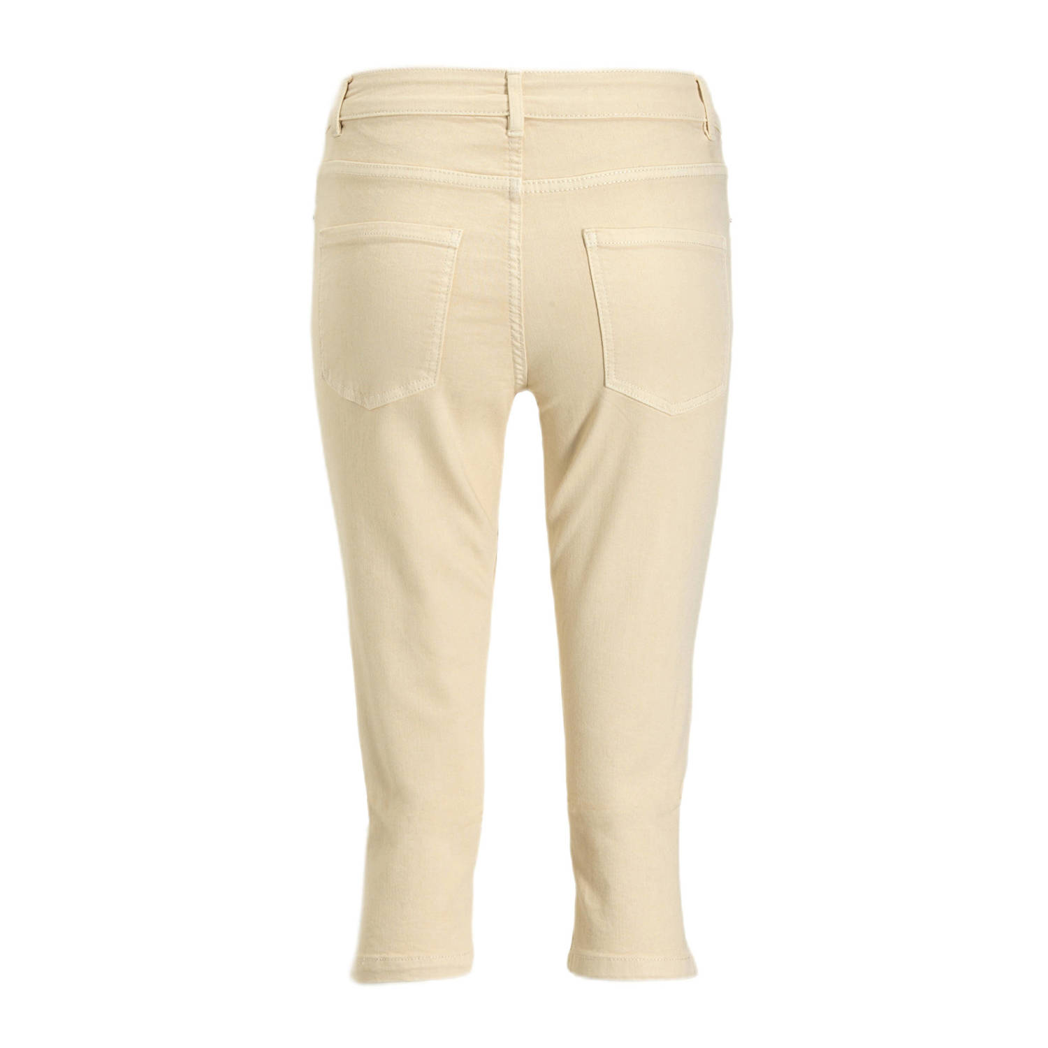 anytime skinny capri ecru