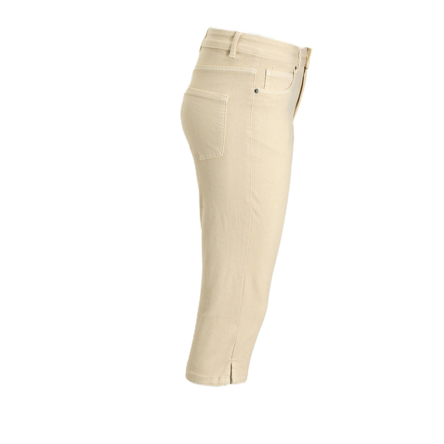 anytime skinny capri ecru