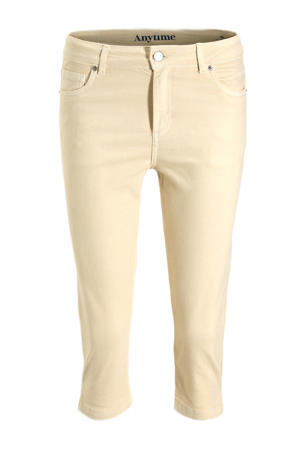 skinny capri ecru