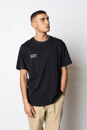 outdoor T-shirt Evan zwart