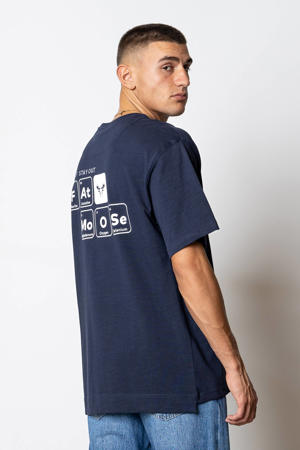 T-shirt Dane donkerblauw