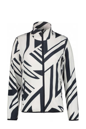 outdoor sweater Ellala wit/zwart