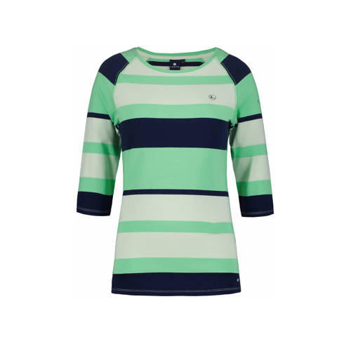 Luhta T-shirt Hadli groen/zwart/wit afbeelding