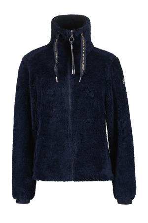 outdoor sweater Aho donkerblauw