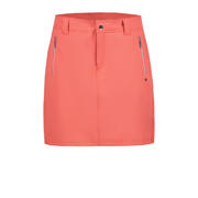 thumbnail: Roze dames Luhta outdoor skort Hopiala van polyester met regular waist, rits- en drukknoopsluiting en effen