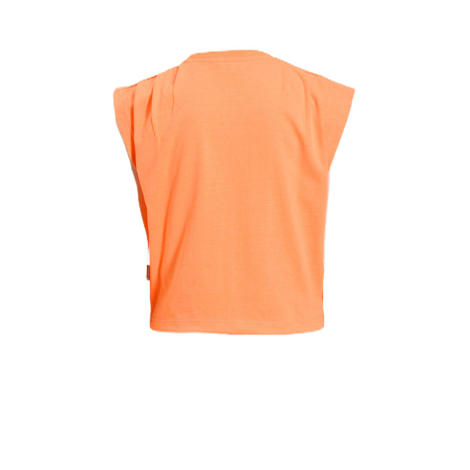 Orange Stars T-shirt met printopdruk oranje