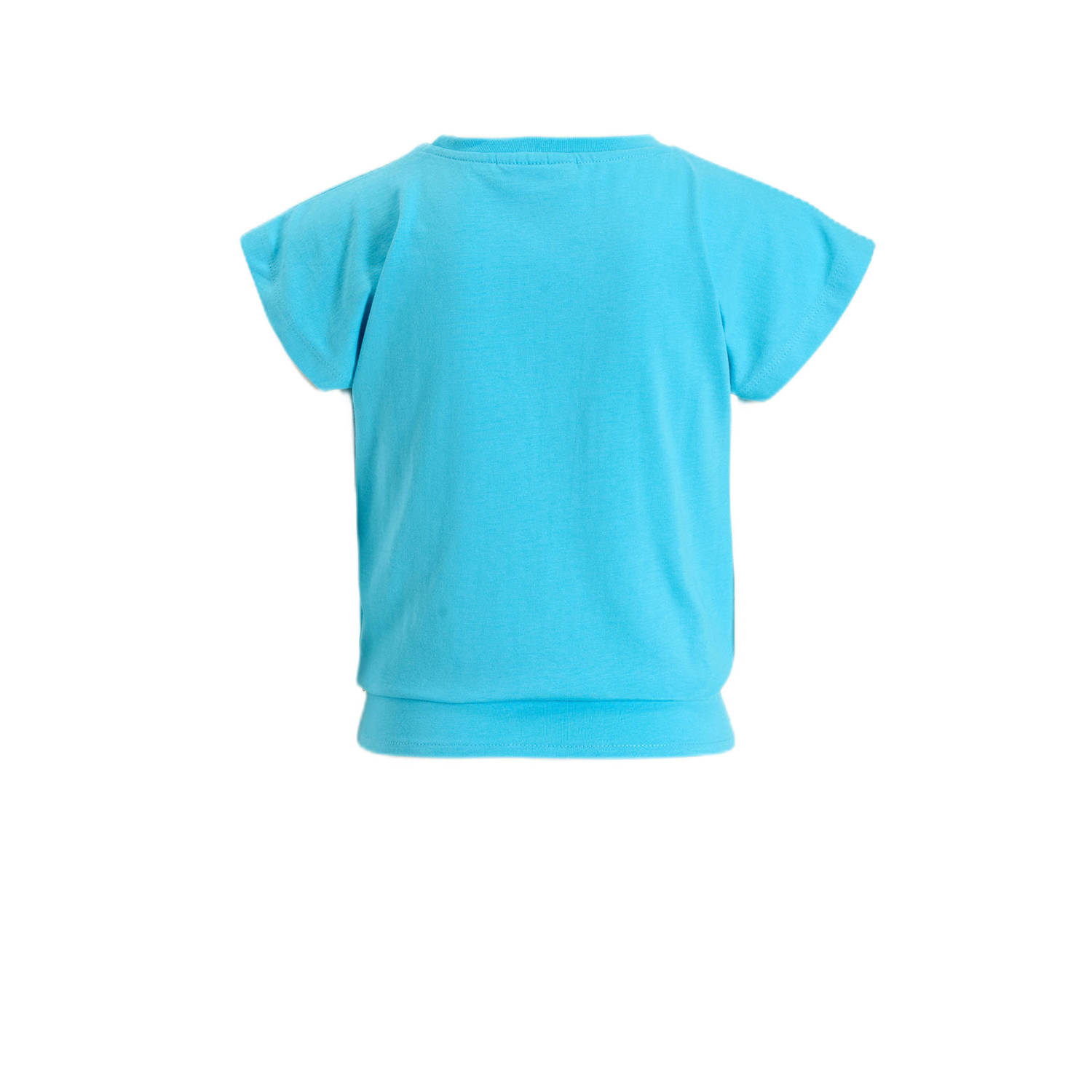 Orange Stars T-shirt met printopdruk turquoise
