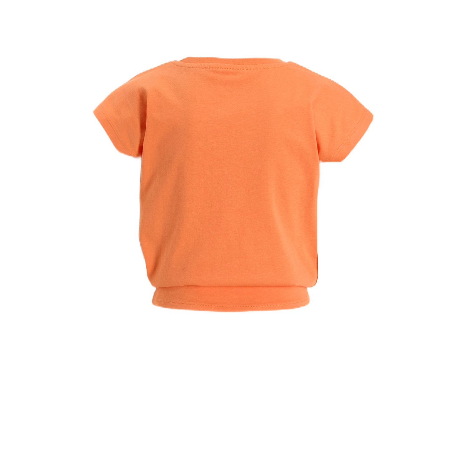 Orange Stars T-shirt met printopdruk oranje
