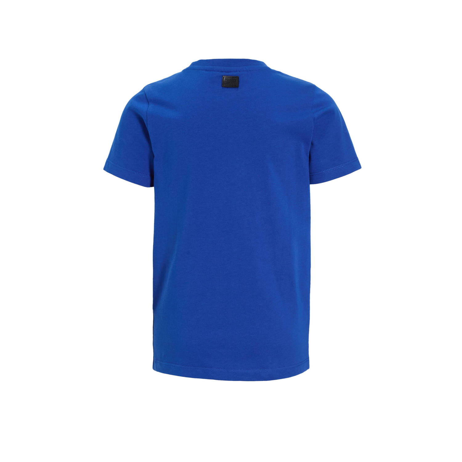 Orange Stars T-shirt met printopdruk donkerblauw