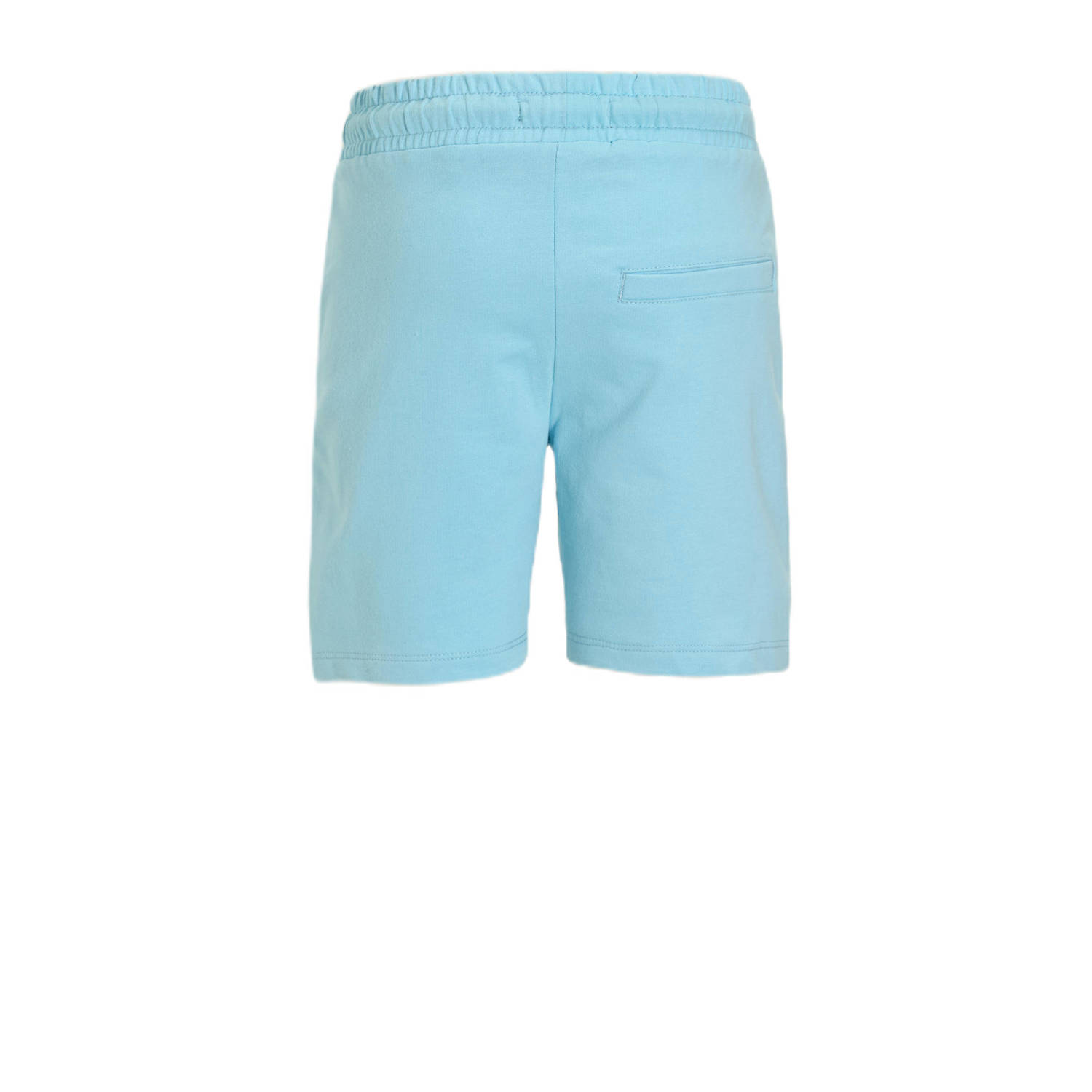 Orange Stars sweatshort lichtblauw