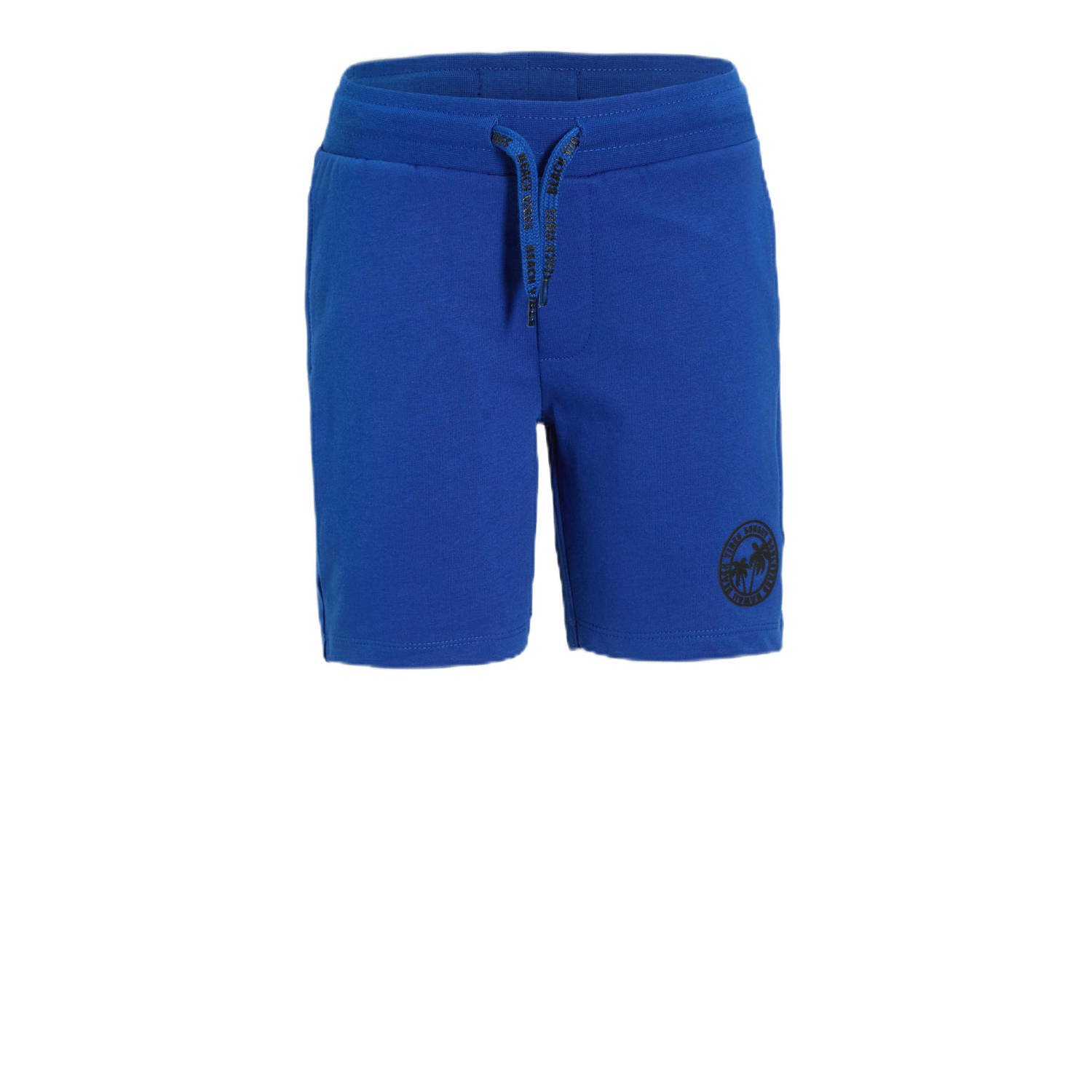 Orange Stars sweatshort blauw