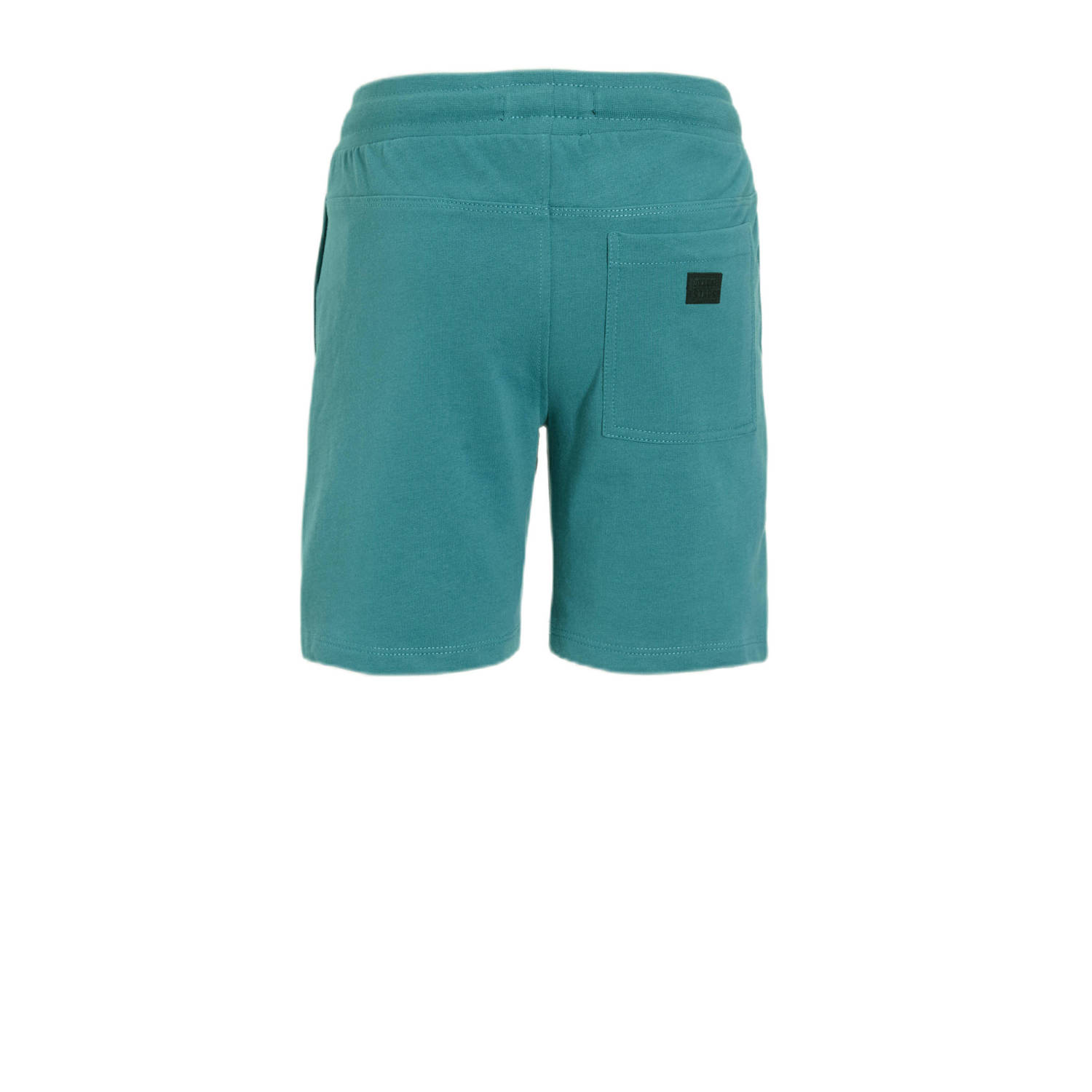 Orange Stars sweatshort cyaan
