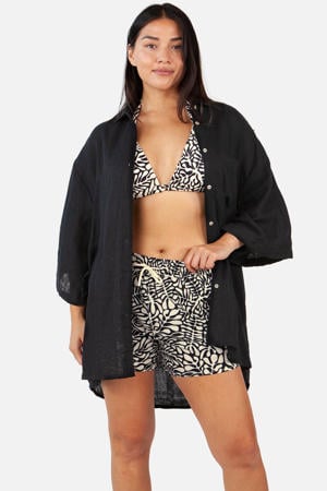 strandshort Joogi zwart/ecru