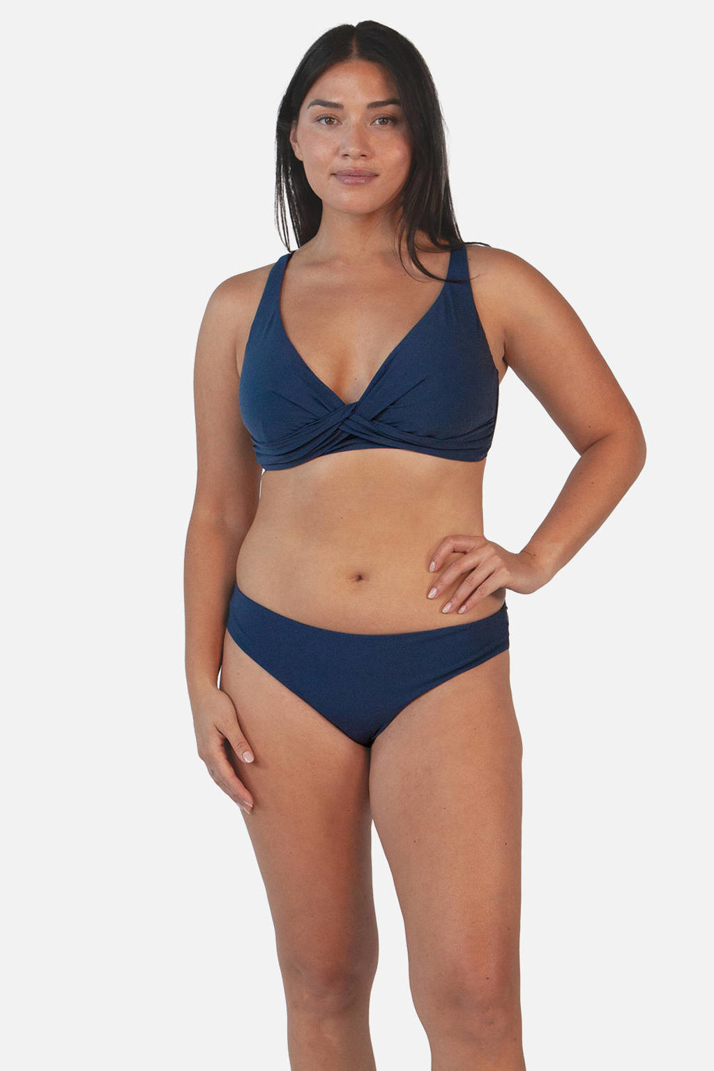 Barts voorgevormde bikinitop Solid donkerblauw